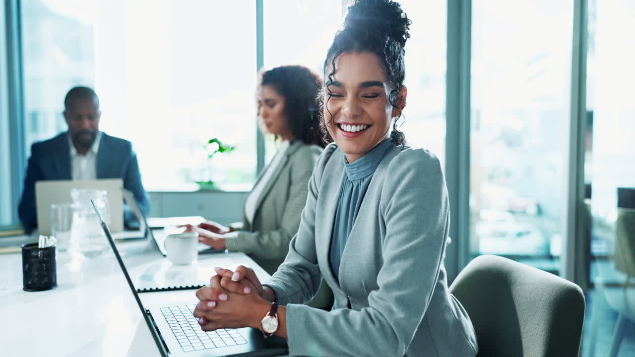 reunión de negocios en una oficina corporativa