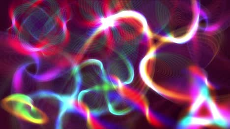 gradiente de color de neón. movimiento de fondo abstracto. transiciones de color suaves 4k