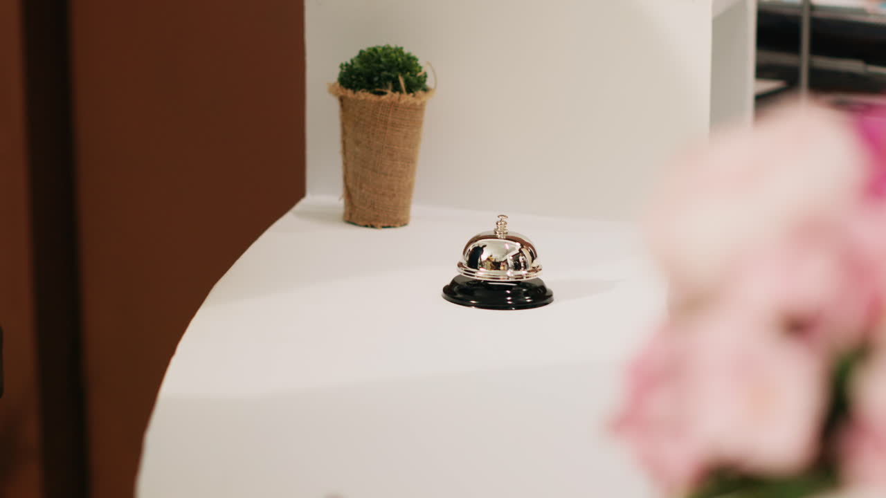 People using service bell to ring