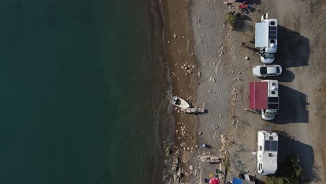 Coastline-Caravans-Aerial-View