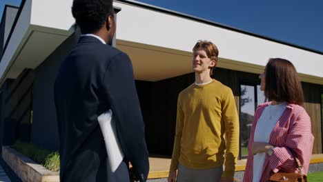 real estate showing