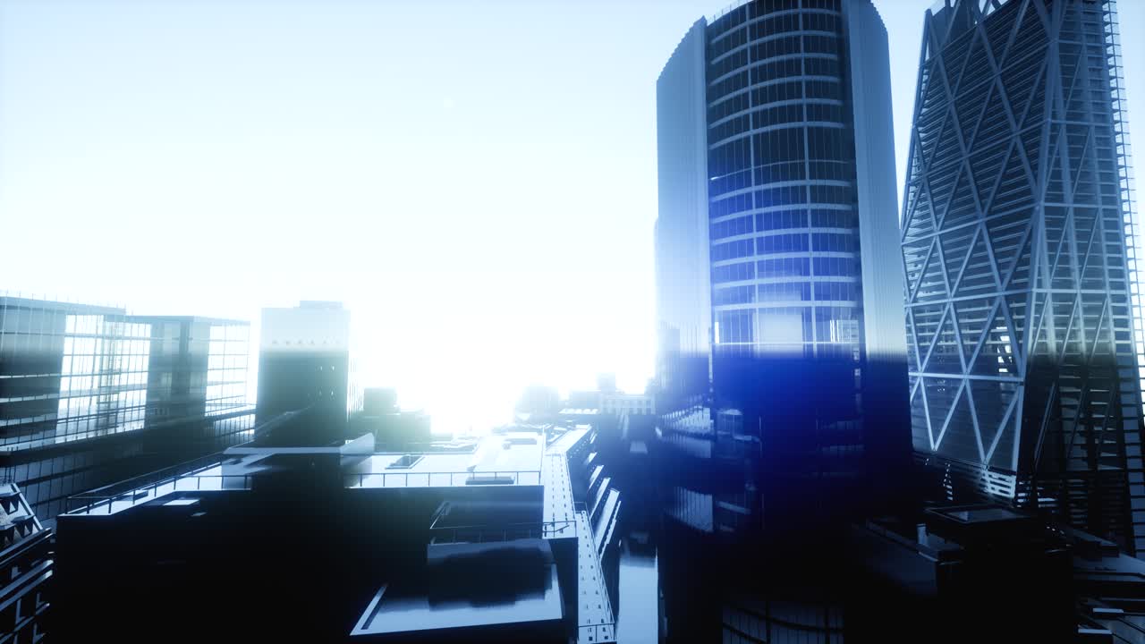 런던 해가 지고