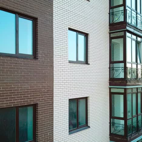 construcción de un edificio moderno