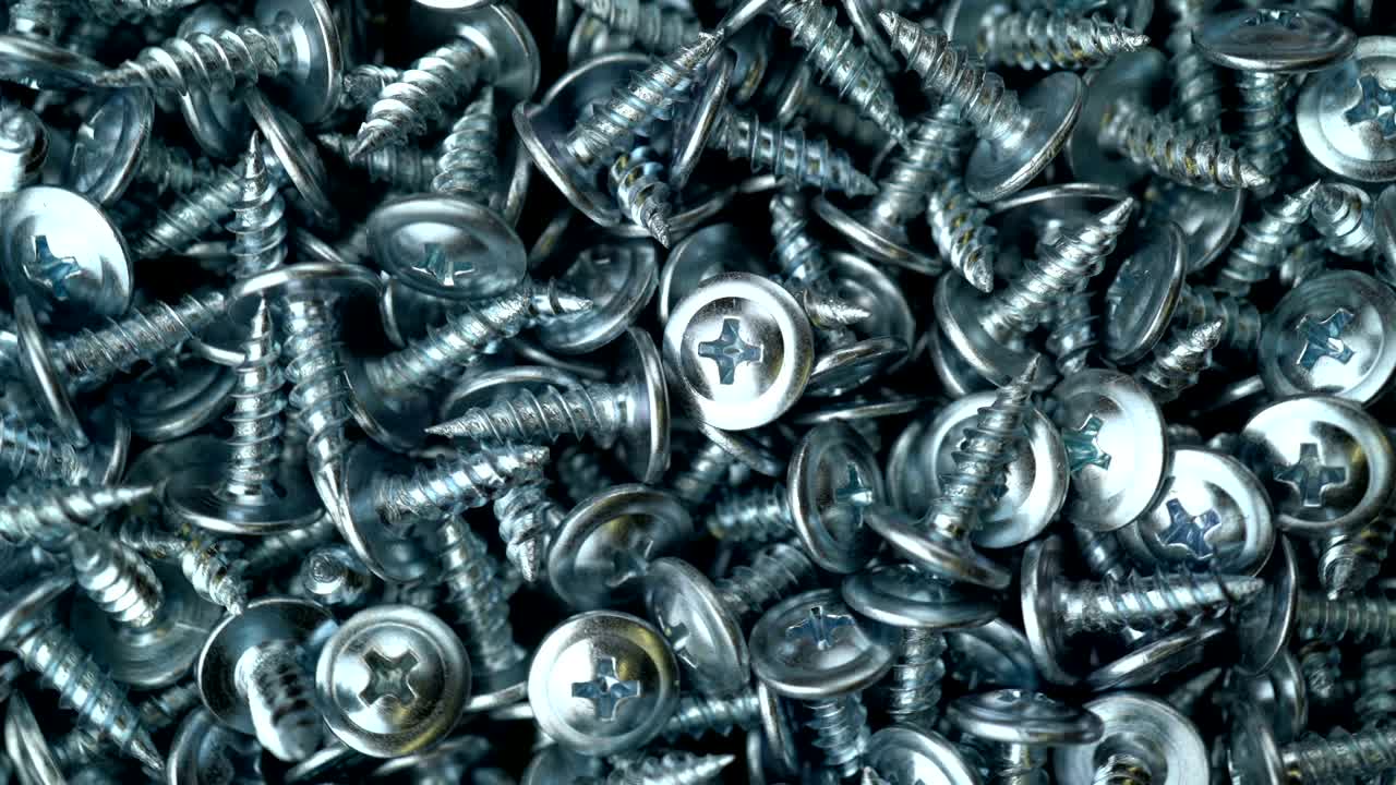 많은 자기 프 스크루가 모션 배경을 회전시니다.