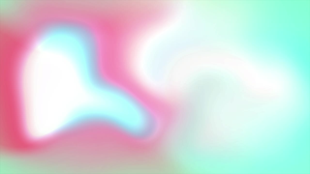 Fluid Abstract Gradient Background with Pink and Green Colors