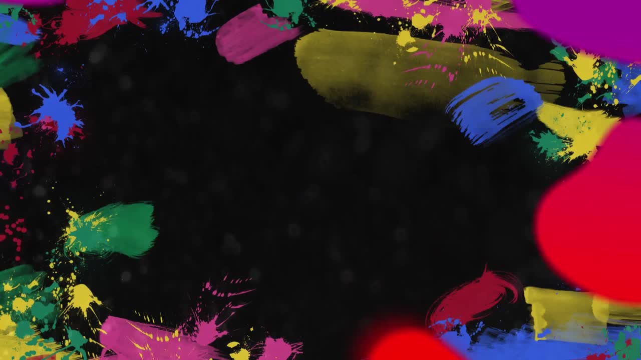 líquidos y pinturas de colores