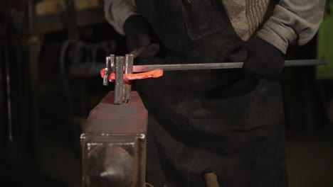 blacksmith at work