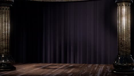 stage-curtain-with-light-and-shadow