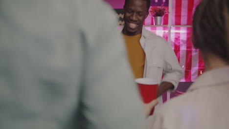 friends dancing at a party