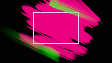 Movimiento-Abstracto-Pinceles-De-Color-Rosa-Y-Verde-Colorido-Fondo-Grunge