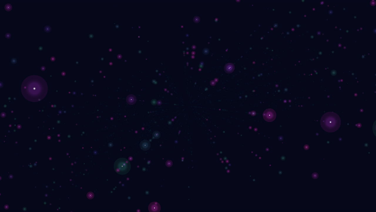 noche estrellada un fascinante lienzo negro adornado con puntos verdes brillantes