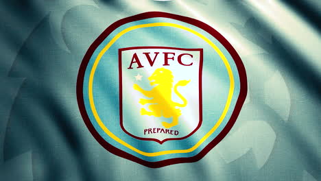 avfc team logo on a jersey