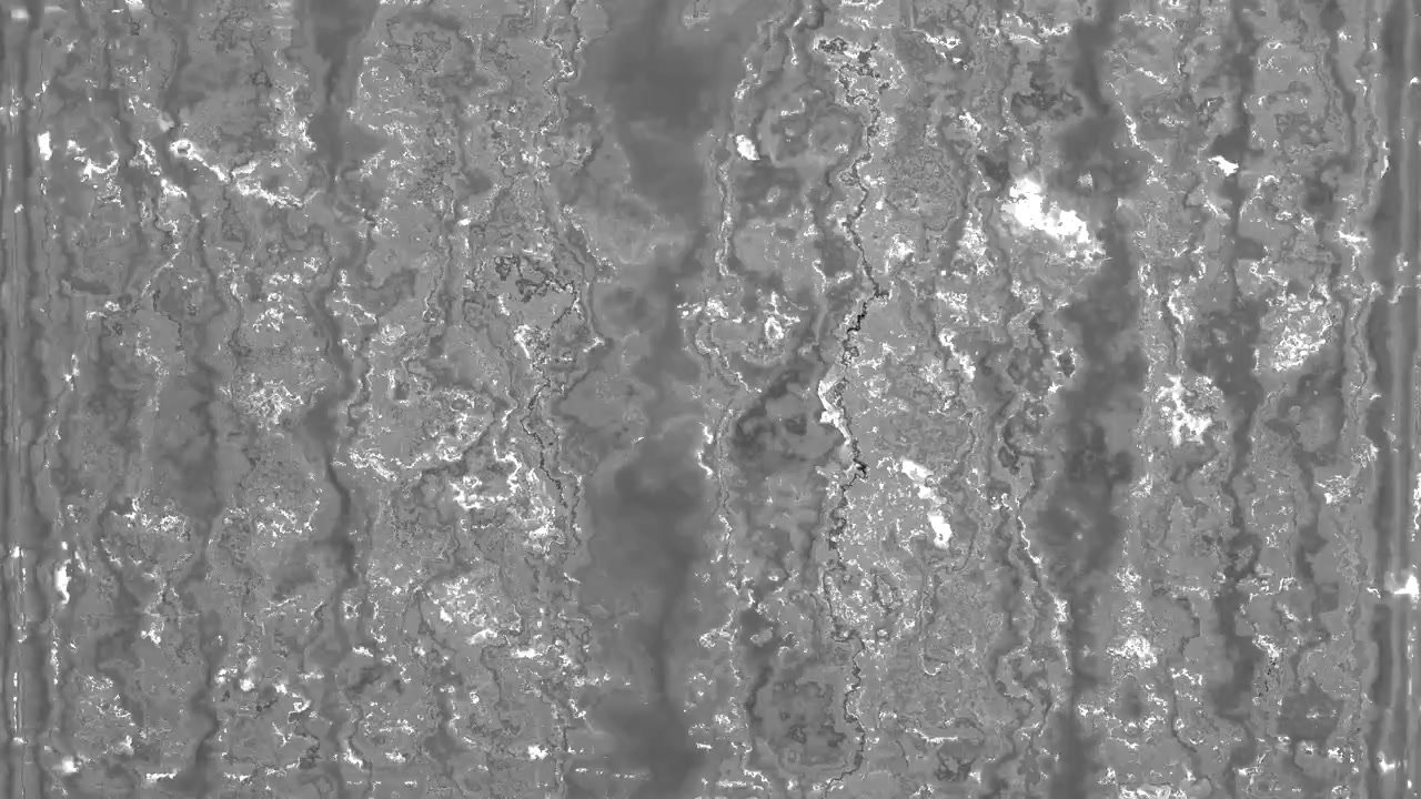 Flashing dissolving 3D trippy animated background with psychedelic tunnel visual effects illusion and dynamic patterned motion graphics design abstract flickering lighting in grey wash colours