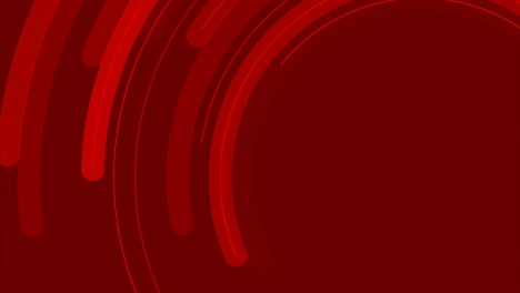líneas redondas mínimas brillantes fondo de movimiento tecnológico futurista abstracto