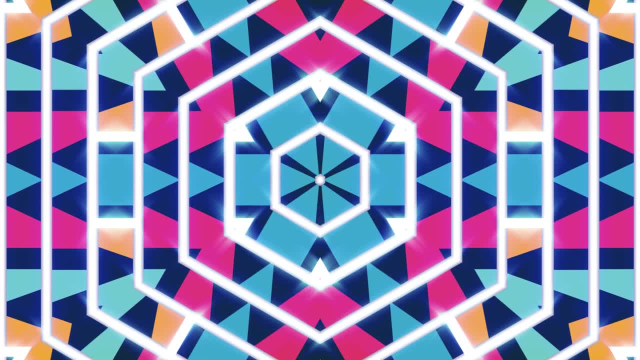 fondo de luces de colores geométricos abstractos