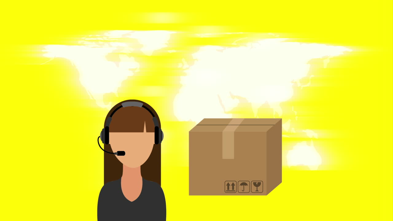 leveringsservice design, Videoanimation