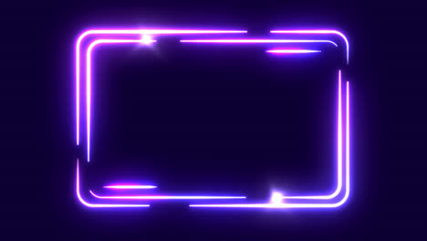 neon frame background