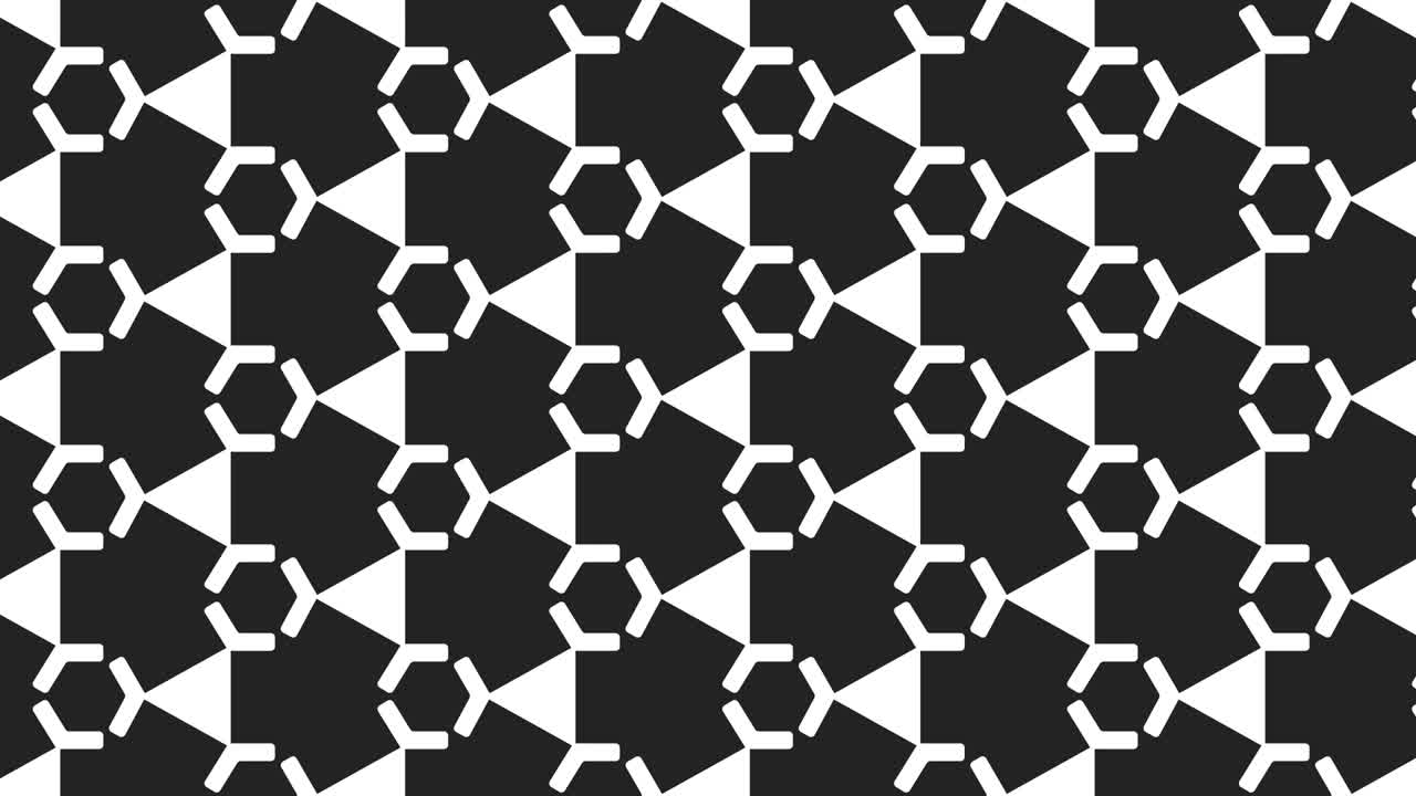 Animated seamless pattern design floating