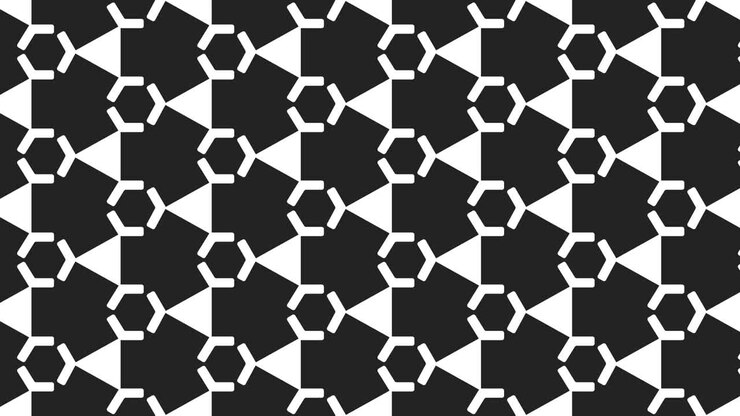 Animated seamless pattern design floating
