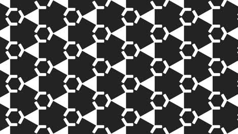 Animated seamless pattern design floating