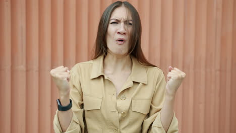 woman with varied expressions