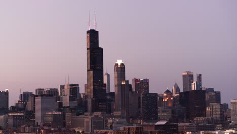 downtown chicago from south loop