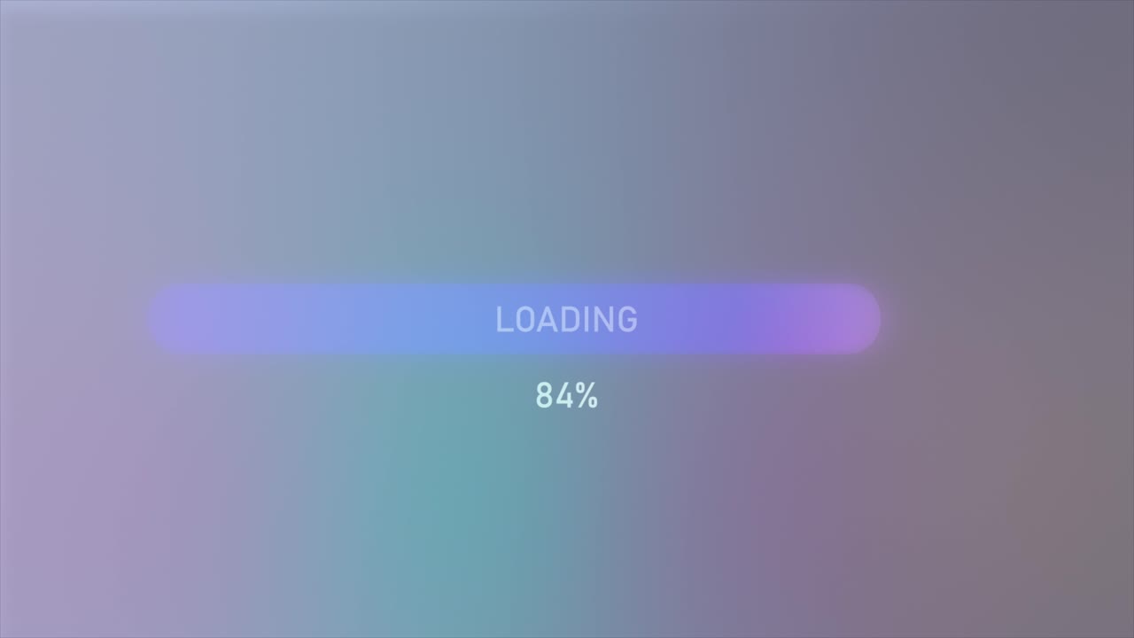 animación de la barra de carga