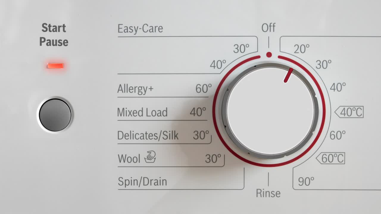 se enciende la lavadora ecológica