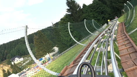 downhill gravity slide