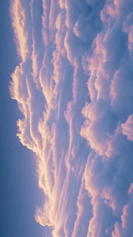 stunning pink and purple cloudscape