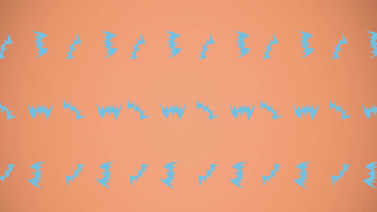 분홍색 배경에 파란색 박 ⁇ 의 애니메이션