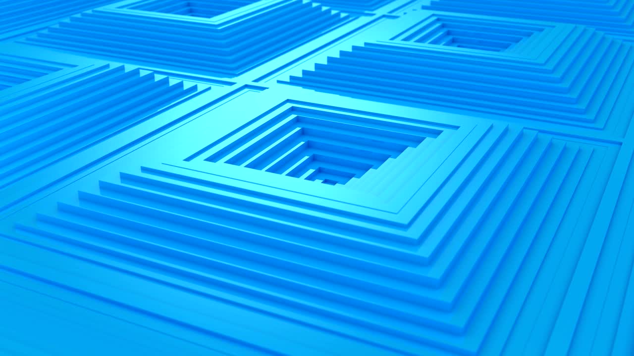 Squares Formed A Wave