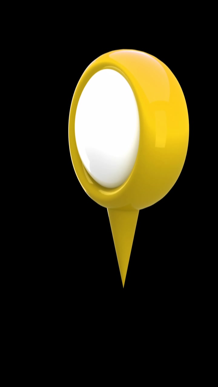 Map pin icon 4k