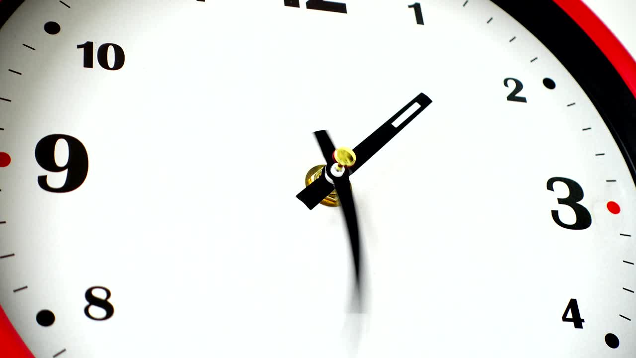 disparo de horas. lapso de tiempo. disparo con un acortamiento.