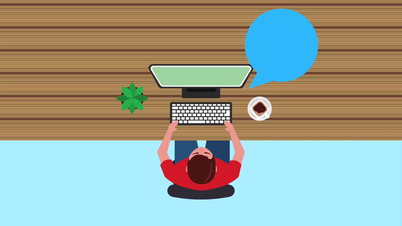 people working process