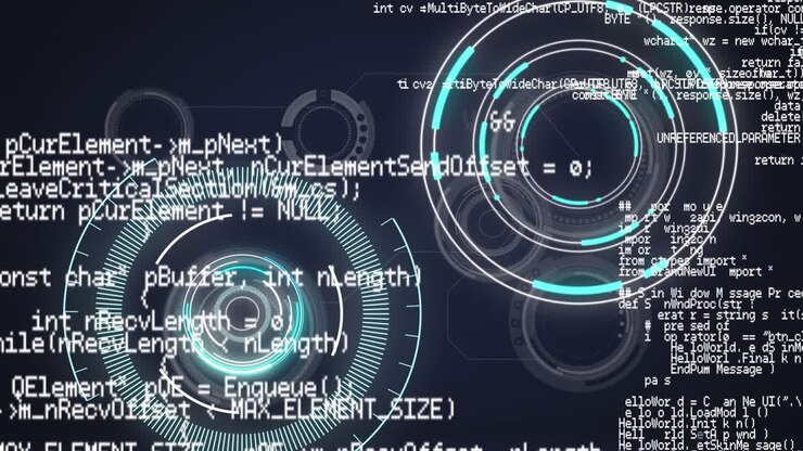 Animation of scopes scanning and data processing
