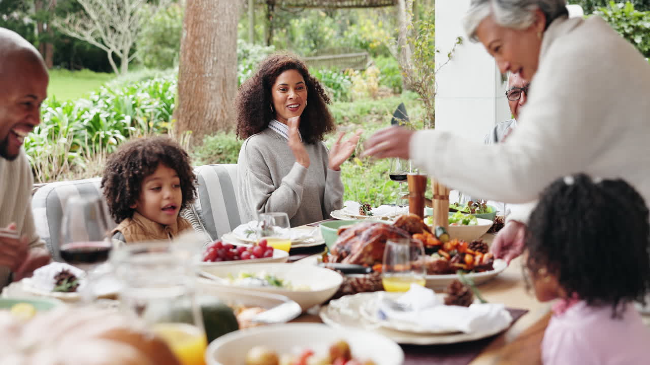 Family Meal Gathering