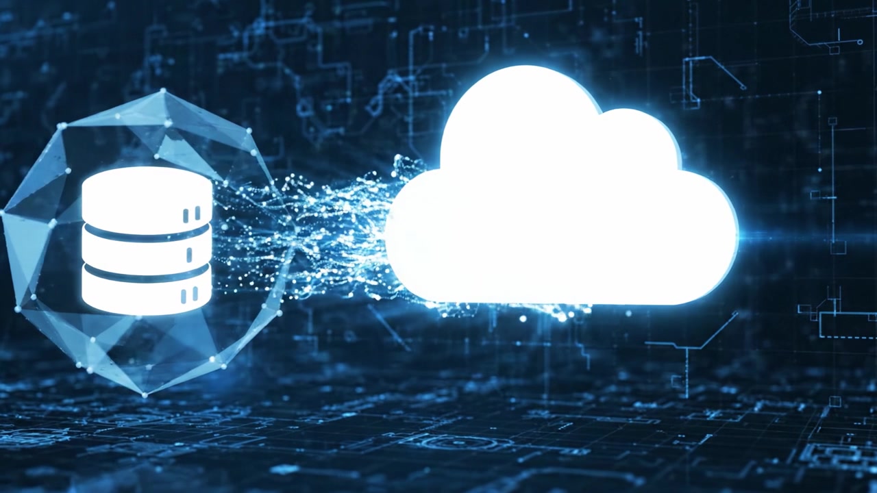 Visual Representation of Cloud Computing: A Transition from Abstract Data to Structured Storage in a Digital Landscape