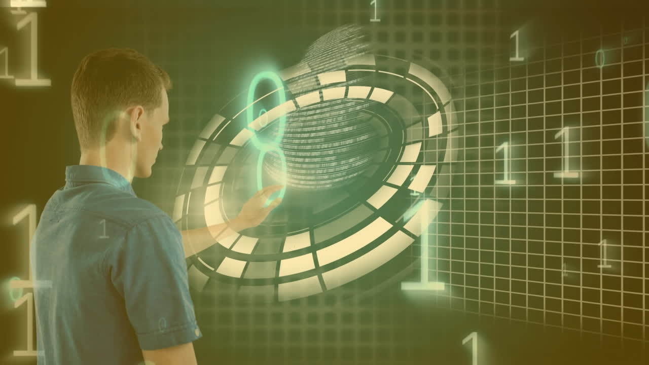 Animation of scope scanning over doctor looking at camera