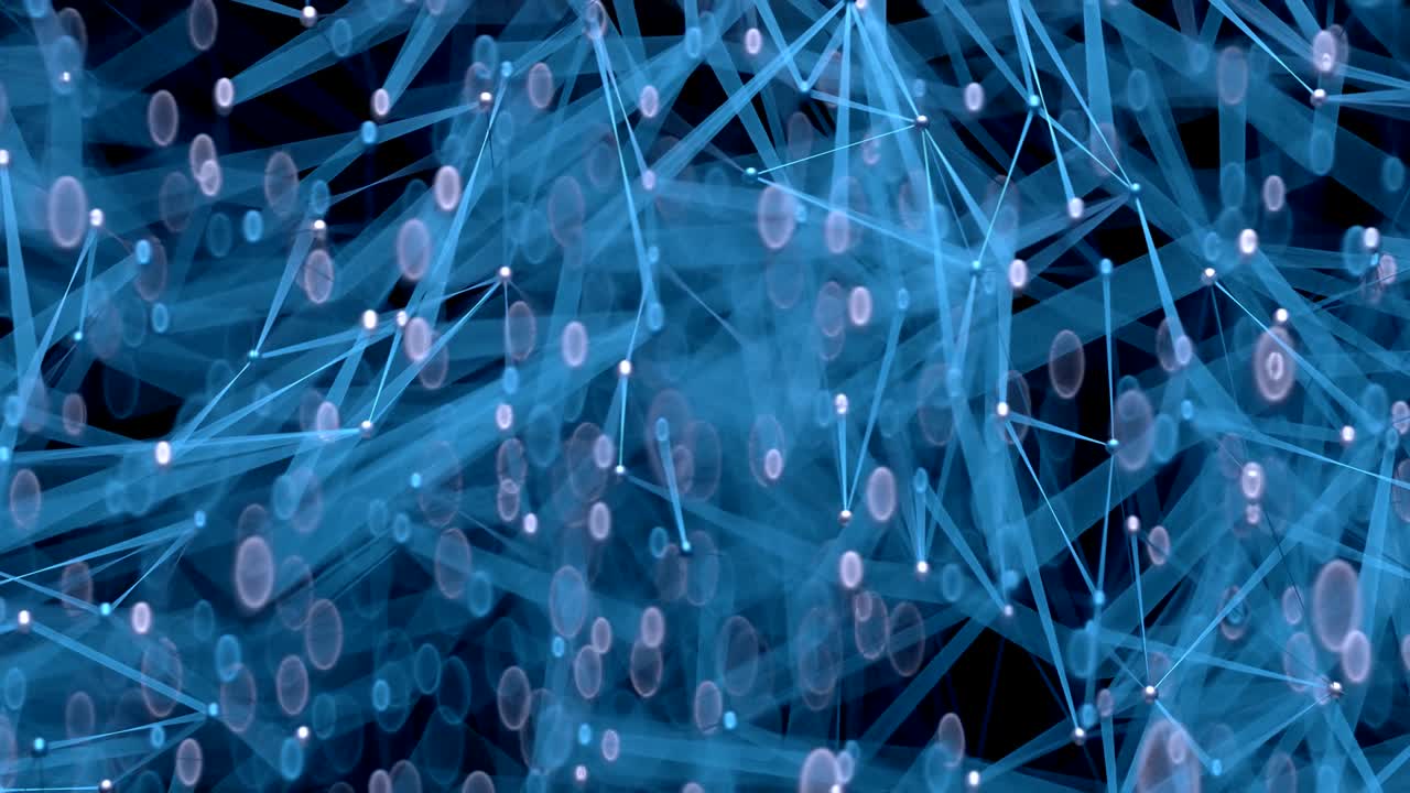 4k conexiones de red abstractas.