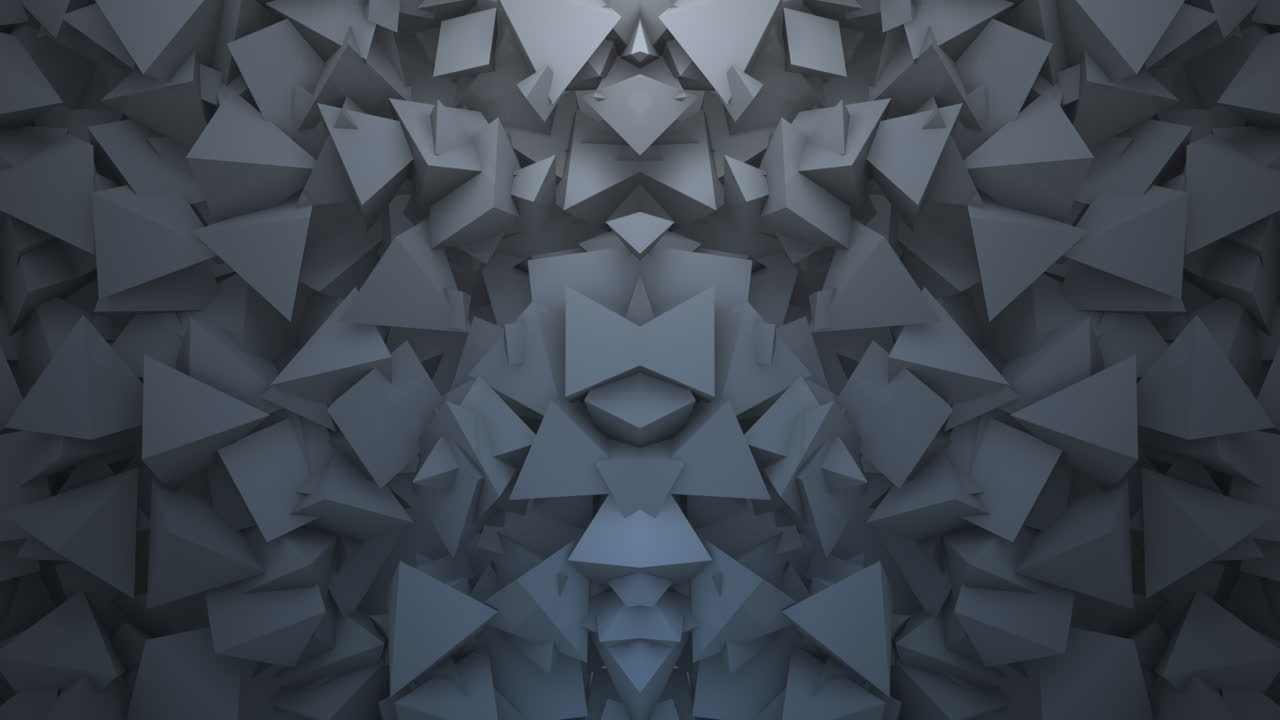 movimiento formas geométricas negras oscuras