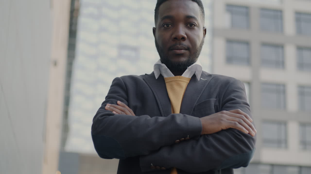 Businessman Portrait in Urban Setting