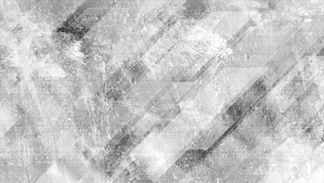 animación de video grunge geométrica abstracta de color gris claro
