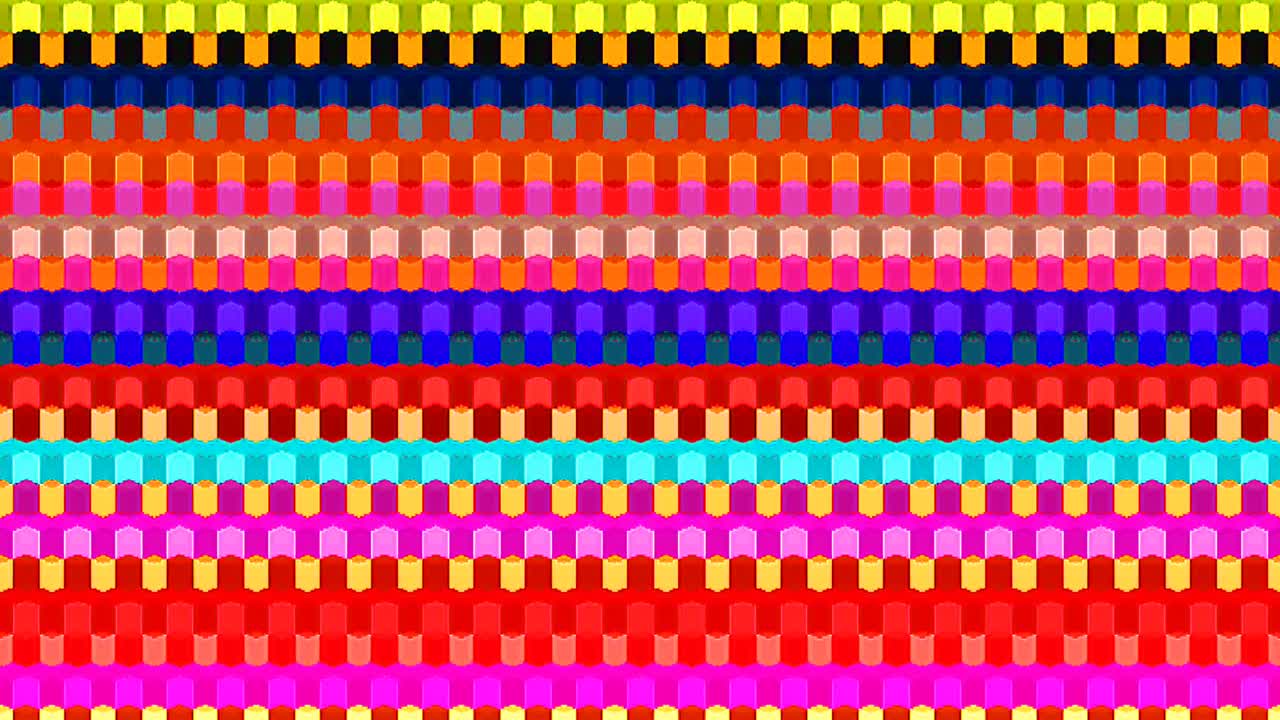 líneas brillantes que establecen el movimiento de la onda, coloridas, sobre un fondo negro