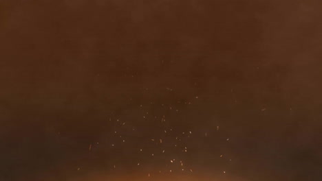 animation of glowing light spots over dark background