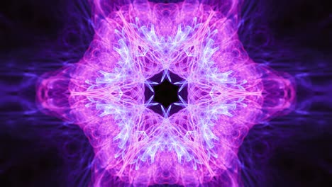 Patrones-De-Mandala-Hipnóticos,-Enigmático-E-Intrincado-éxtasis-Abstracto-Fractal-Geométrico-Que-Fluye,-Bucle-Sin-Fin-De-Flujo-De-Energía-De-Despertar-Espiritual,-Ritmos-Visuales,-Remolinos-De-Fantasía