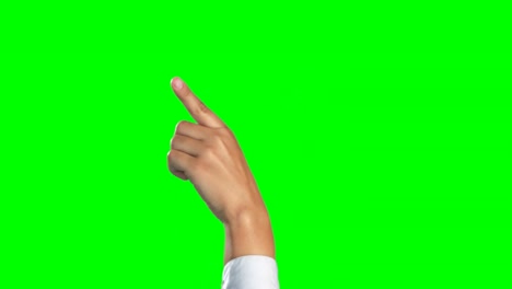 primer plano de la mano con una pantalla digital futurista