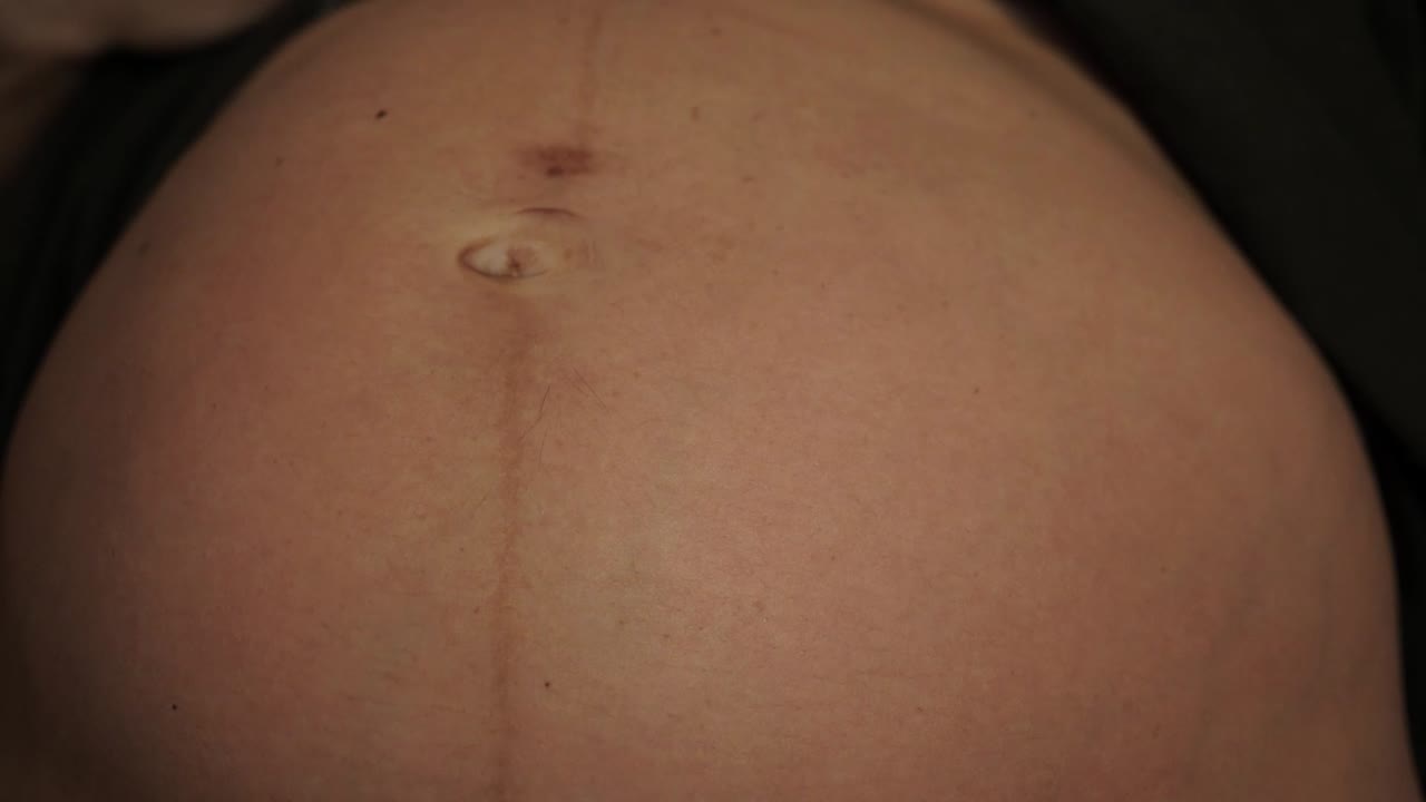 el vientre embarazada