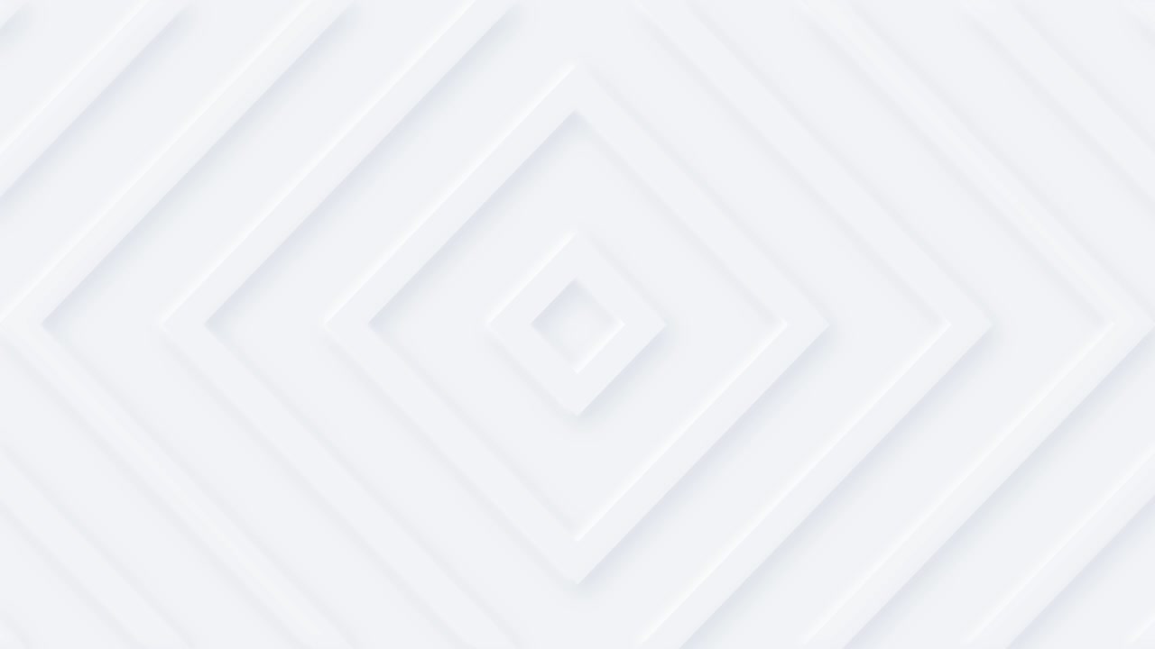 4k abstract formas de diamante blanco claro con sombra suave. 3d limpio fondo de arte en relieve.