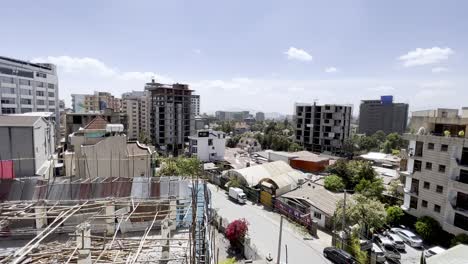 disparo estático del horizonte de addis abeba